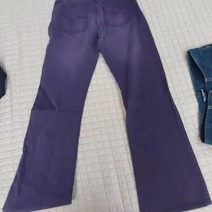 Versace purple jeans